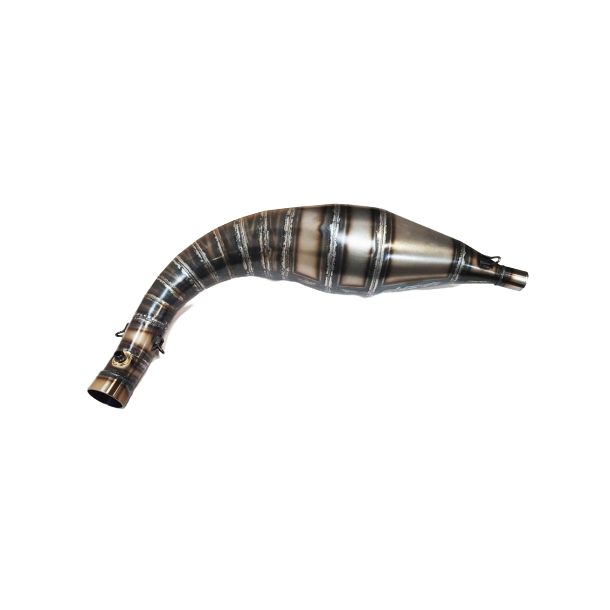 (1) Modena Engines KK3 eksosanlegg med feste til temperatur sensor (standard versjon)