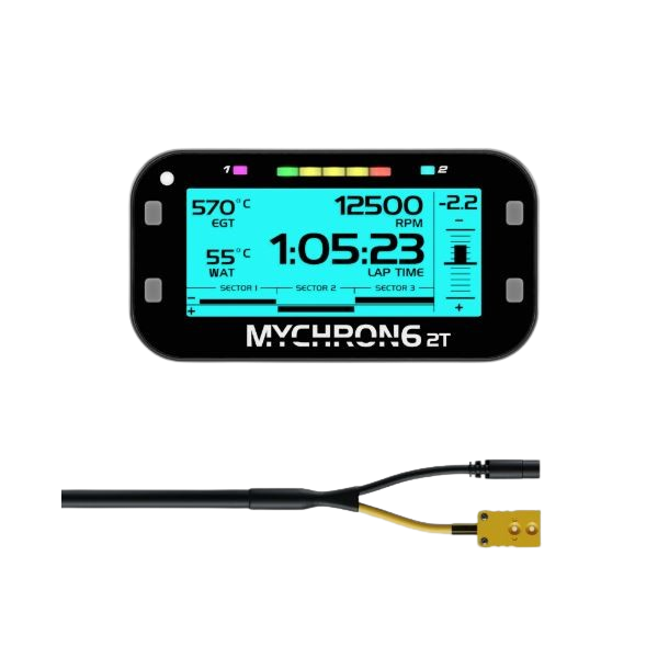 AIM MyChron6 2T lamptimer med 2 temperatur flere