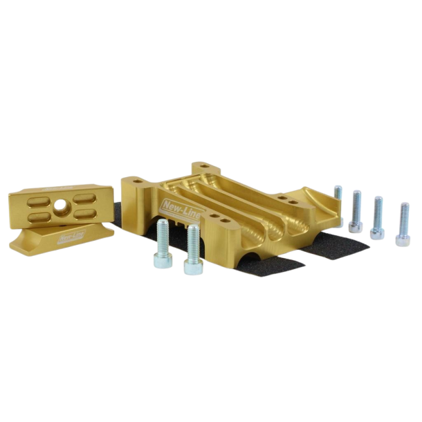 New-Line vinklet motorfeste til mini/OK/Rotax/X30