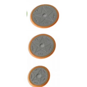 NEK seteskiver i forskjellige strrelser, oransje (leveres i pakker p 2 stk)