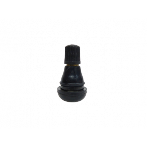 Kort ventil for felgmontering