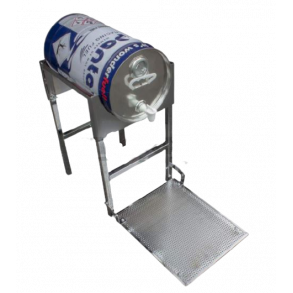 Stativ til Panta bensinkanner, med dryppebrett