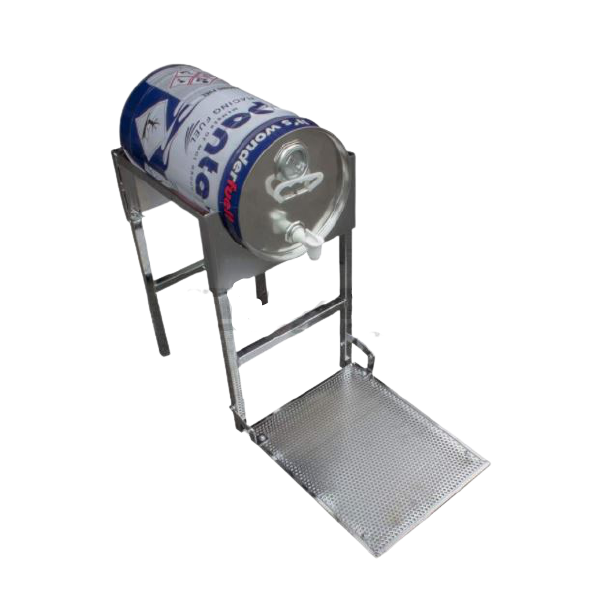 Stativ til Panta bensinkanner, med dryppebrett