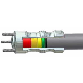 Stone sett med distanseringer til 50mm aksling