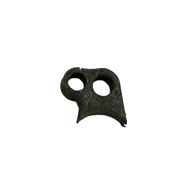 Stone brakett med 2 hull (8-10mm) til teks  feste bensinslange og el-kabel