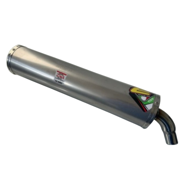 (4) Elto KZ lyddemper INOX TD/3 - Homologering 039-SE-24, vekt 1,2 kg