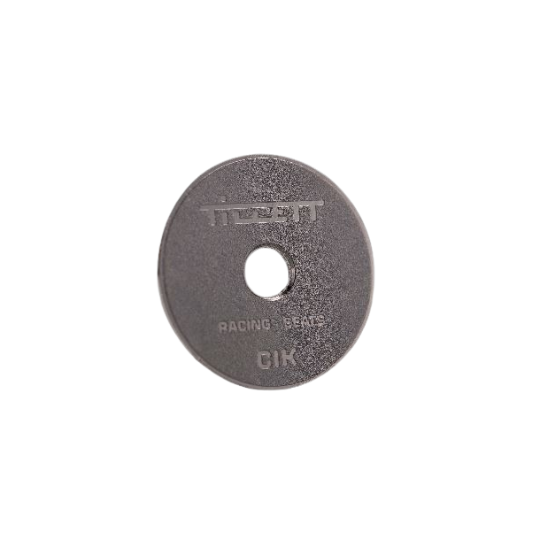 Tillett nylon skive til sete 40x2mm (sv�rt lett)