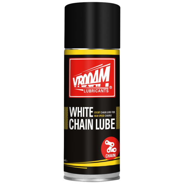 Vrooam White Chain Lube, 400ml kjedespray