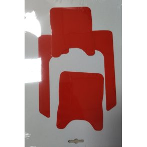 DR Racing Kart rde klistremerker til bakfanger ender