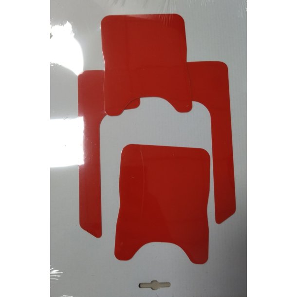 DR Racing Kart rde klistremerker til bakfanger ender