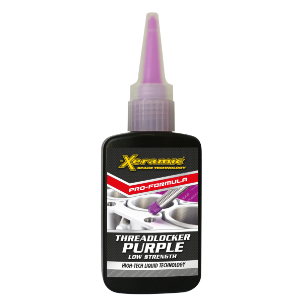 Xeramic gjengelsning, lilla fluo med lavholdfasthet 50ml (UV)