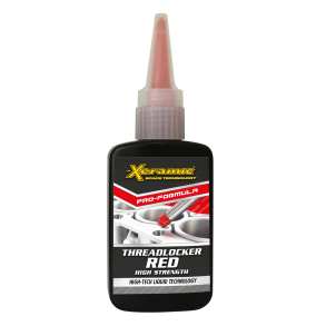 Xeramic gjengelsning, rd fluo med sterkholdfasthet 50ml (UV)