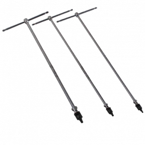 Unbrako T-nkkel med svrt langt hndtak og ledd, 4-5-6mm