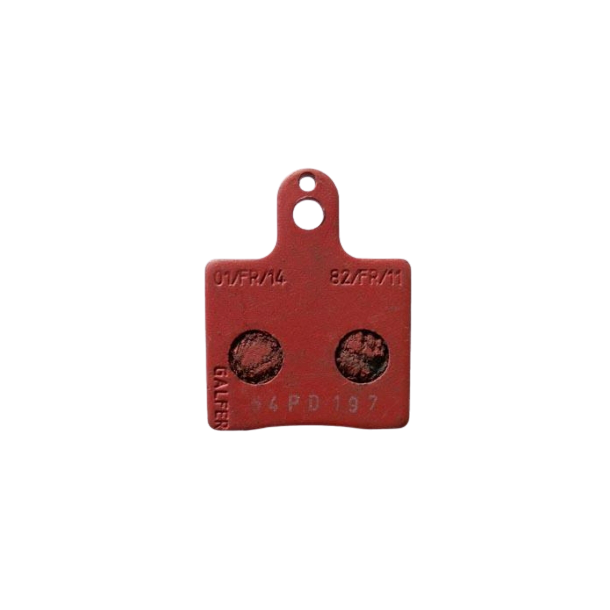 (14+10) DR Racing Kart bremseklosser til bakbrems p smkarter eller frambrems p KZ Rød
