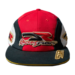 DR Racing Kart caps med broderte logoer