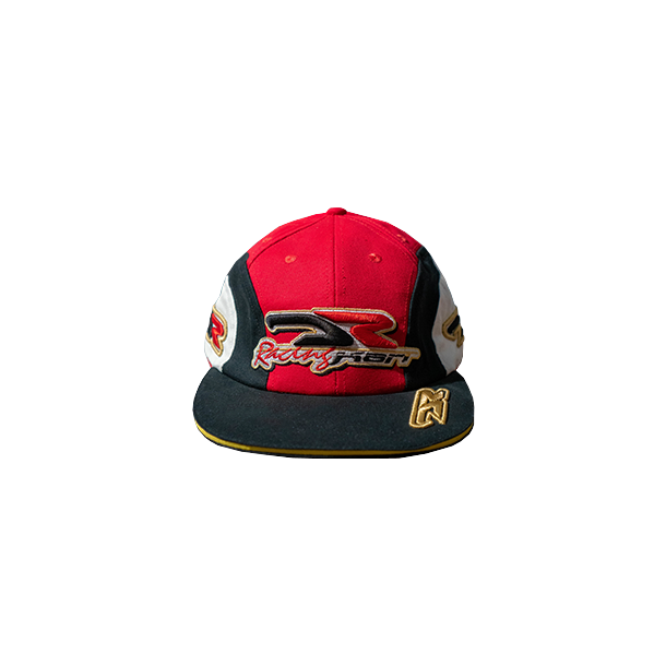 DR Racing Kart caps med broderte logoer