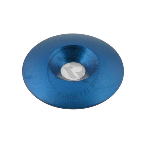 RR 34x8mm aluminium senkskive til sete, bl