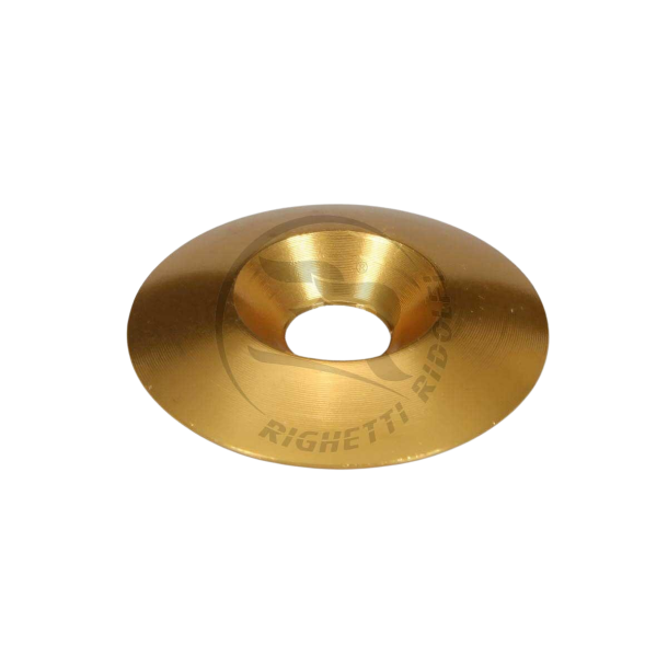 RR 34x8mm aluminium senkskive til sete, gull