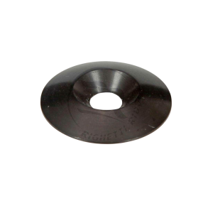 RR 34x8mm aluminium senkskive til sete, svart