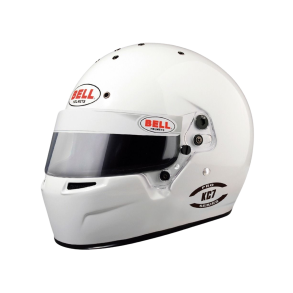 Bell Racing KC7-CMR Karting hjelm, hvit, junior