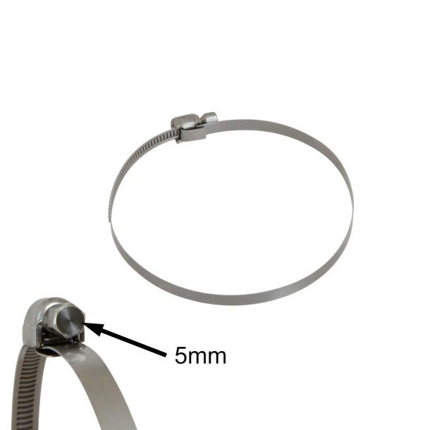 RR Active luftboks spesialslangeklemme (veldig tynn) D68/79mm