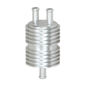 RR ekstra tank til forgasser for � montere p� bensinslage (KZ) 2 inn og 1 ut