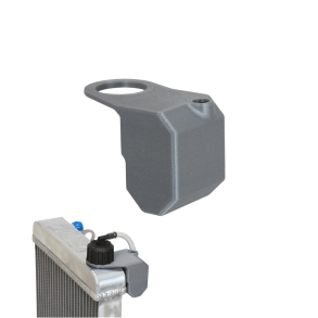 RR catch tank til X30 radiator m/slange, pris per stk