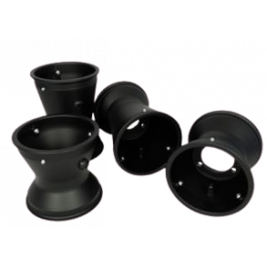 (10) DR Racing Kart H130-H180mm magnesium felgsett for regndekk