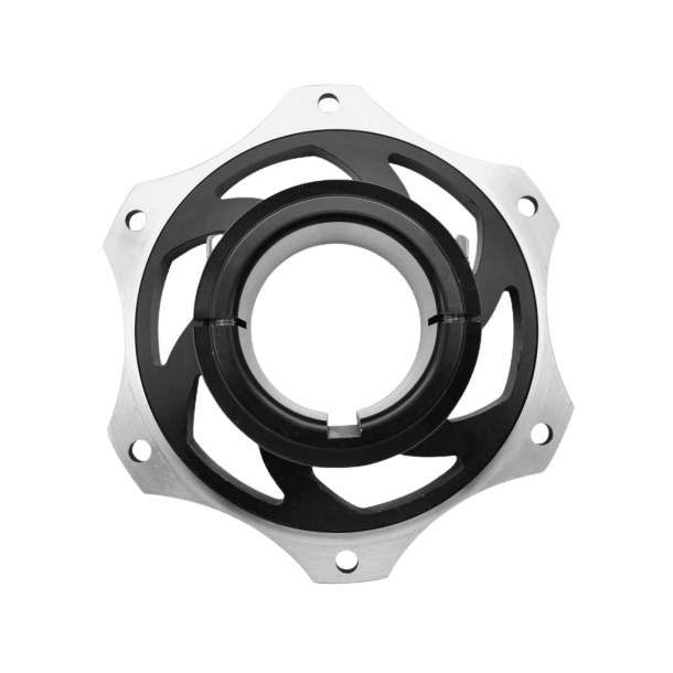 DR Racing Kart 50mm aluminium drevboss (svart)