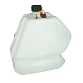 DR Racing Kart bensintank 8.5 liter med retur (til KZ)