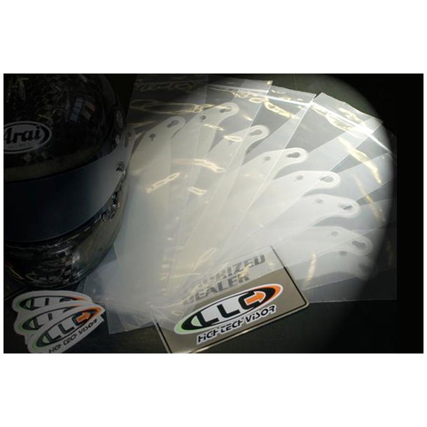 LLC riveglass til Arai GP6/SK6 (5stk i pakka)