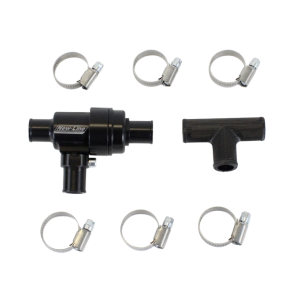 New-Line 3-veis termostat med T-kobling og slangeklemmer